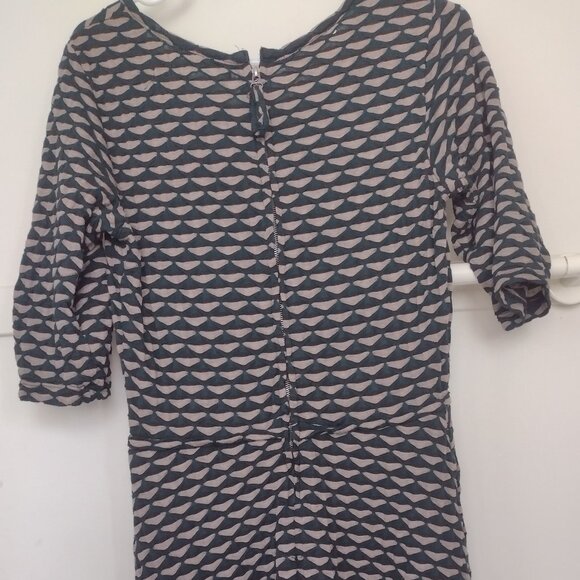 Midi Dress , Max Studio, Green, Flowy Summer Dress for Women - Picture 3 of 5